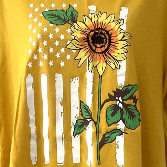 SUNFLOWER T- SHIRT SHORT SLEEVE YELLOW XL - Picture 7 of 11